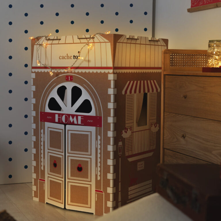cachetoi - Cabane pliable en carton – HOME