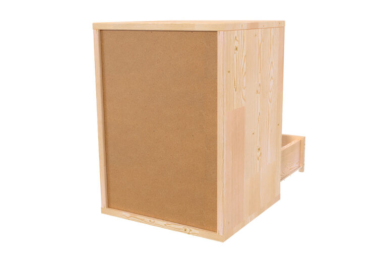 ABC MEUBLES - Caisson à tiroirs 4 en bois massif