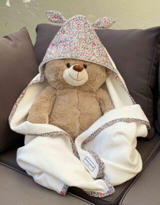 La Cape de Bain Personnalisée par la marque MAISON MALLOW MAISON MALLOW - La Cape de Bain Personnalisée