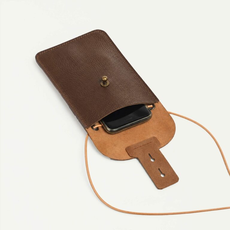 Bleu De Chauffe - Cartouchière Cartalo - Brun ambré
