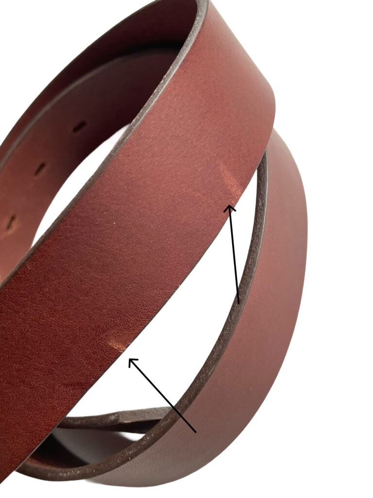 Pierrot - Ceinture en cuir Cognac à boucle interchangeable Pierrot x Vertical – 90