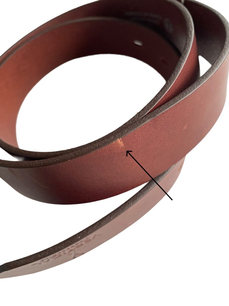 Pierrot - Ceinture en cuir Cognac à boucle interchangeable Pierrot x Vertical – 90