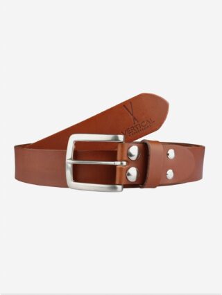 Ceinture en Cuir Cognac Pierrot x Vertical par la marque Pierrot Pierrot - Ceinture en Cuir Cognac Pierrot x Vertical