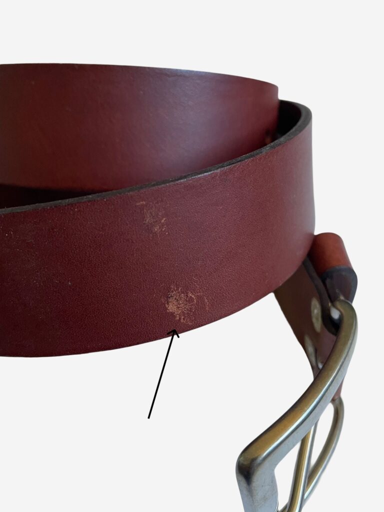 Pierrot - Ceinture en Cuir Cognac Pierrot x Vertical – 100