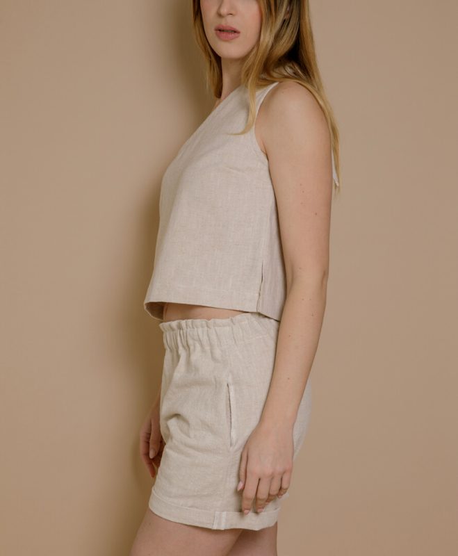 April & C. - Short Gaston - Lin sable – xl