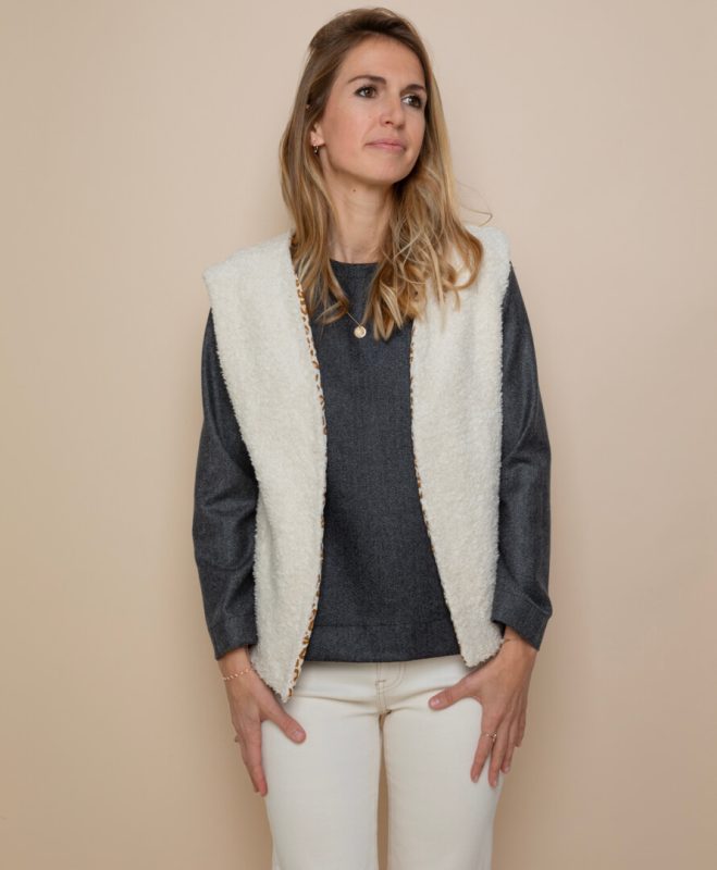 April & C. - Blouse Neva Laine – xs