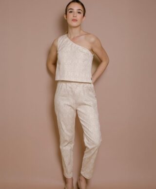 Pantalon Albin – sergé par la marque April et C April et C - Pantalon Albin – sergé