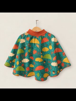 CHO Poncho spécial voiture approuvé par Sécurange – Autumn par la marque Les Mômes des Dômes Les Mômes des Dômes - CHO Poncho spécial voiture approuvé par Sécurange – Autumn