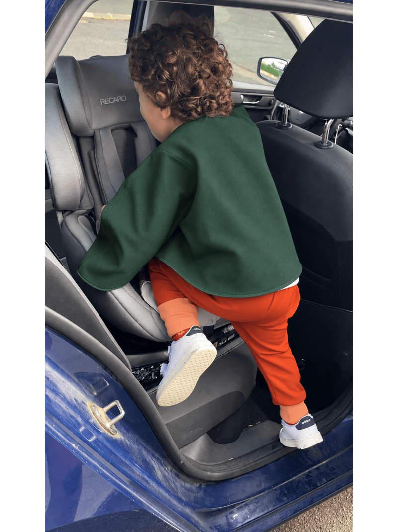 cho poncho special voiture approuve par securange vert Les Mômes des Dômes - CHO Poncho spécial voiture approuvé par Sécurange - Vert