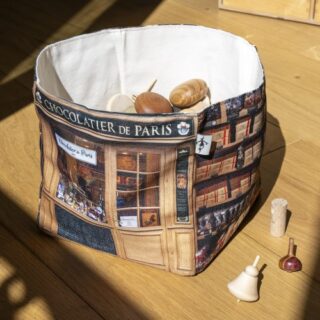 Maron Bouillie - Boite de rangement Chocolatier de Paris