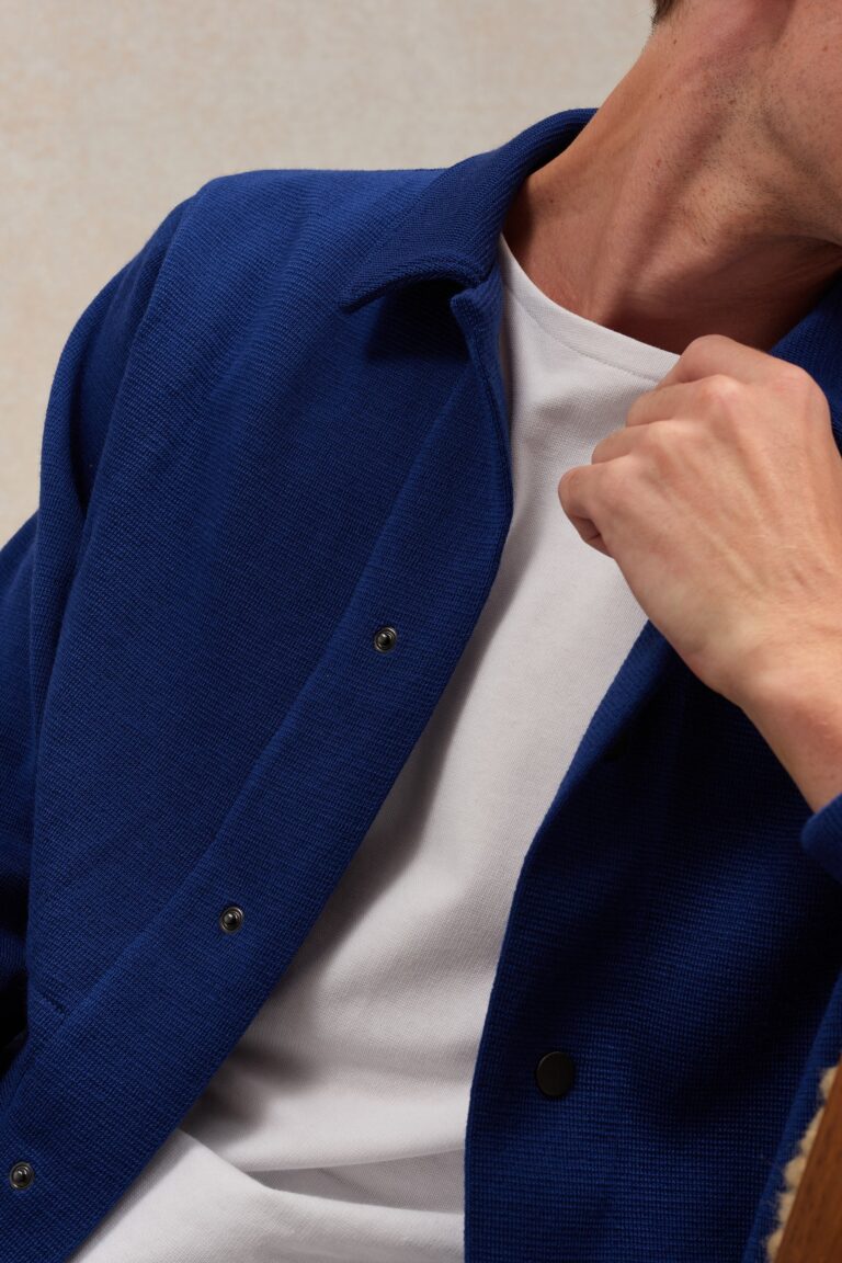 Le Minor - Coach jacket bleu électrique pour homme – XXL