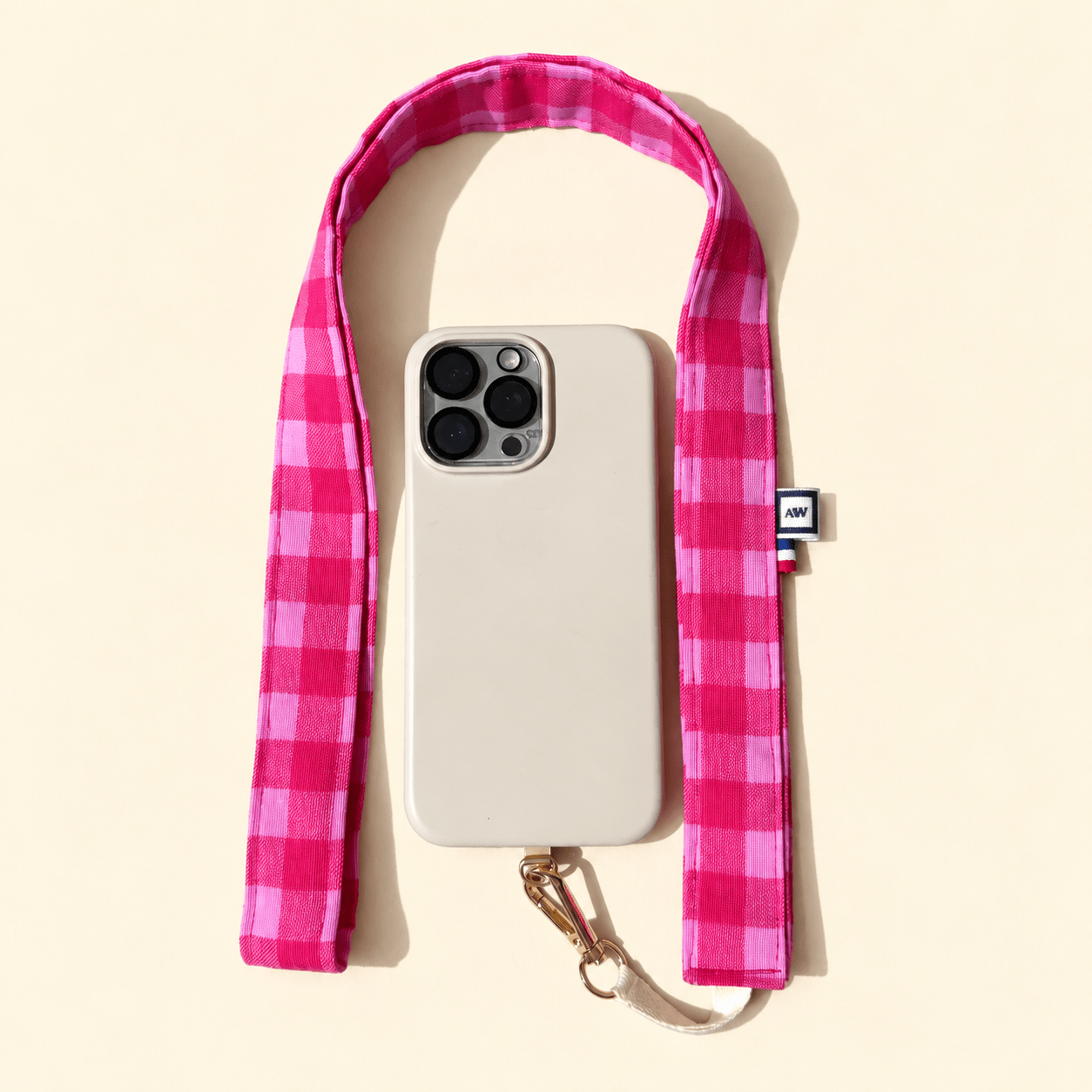 cordon de telephone vichy rose maison mallow maison mallow 7 Maison Mallow -