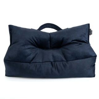 Coussin lombaire · LEANDRO Bleu nuit par la marque COSY CLUB COSY CLUB - Coussin lombaire · LEANDRO Bleu nuit