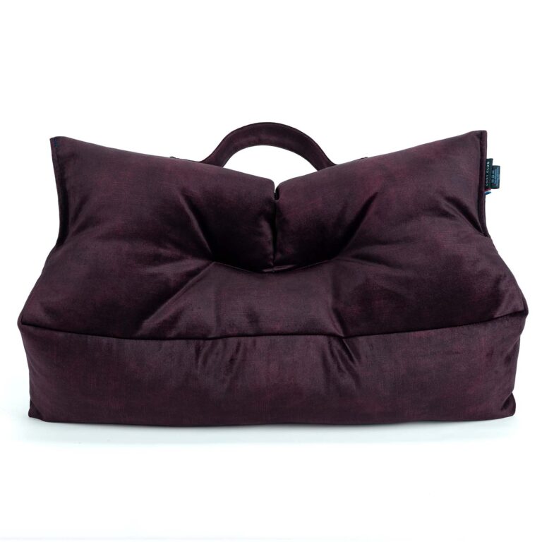 coussin lombaire reduire tensions du dos Cosy Club - Coussin lombaire · LEANDRO Aubergine
