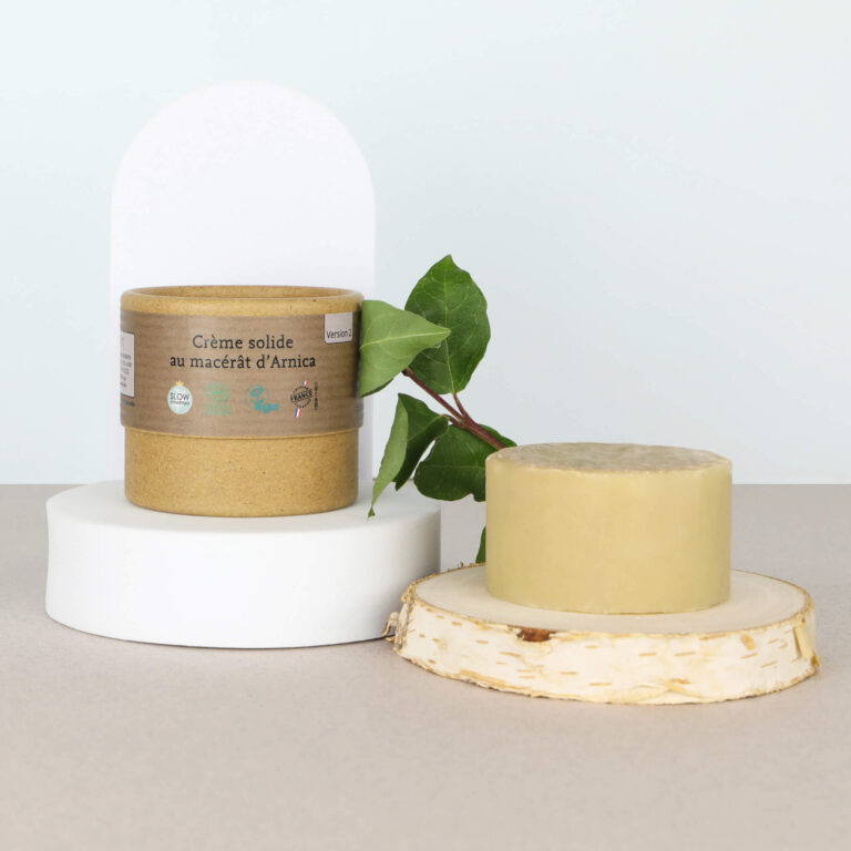 Comme Avant - Crème solide au macérât d'Arnica - Version 2 – 1 demi-pain de crème - 150g