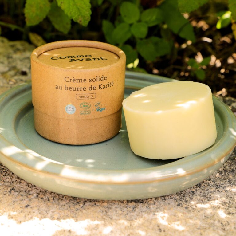 Comme Avant - Crème solide au beurre de karité - Version 4 – 1 pain de crème - 300g