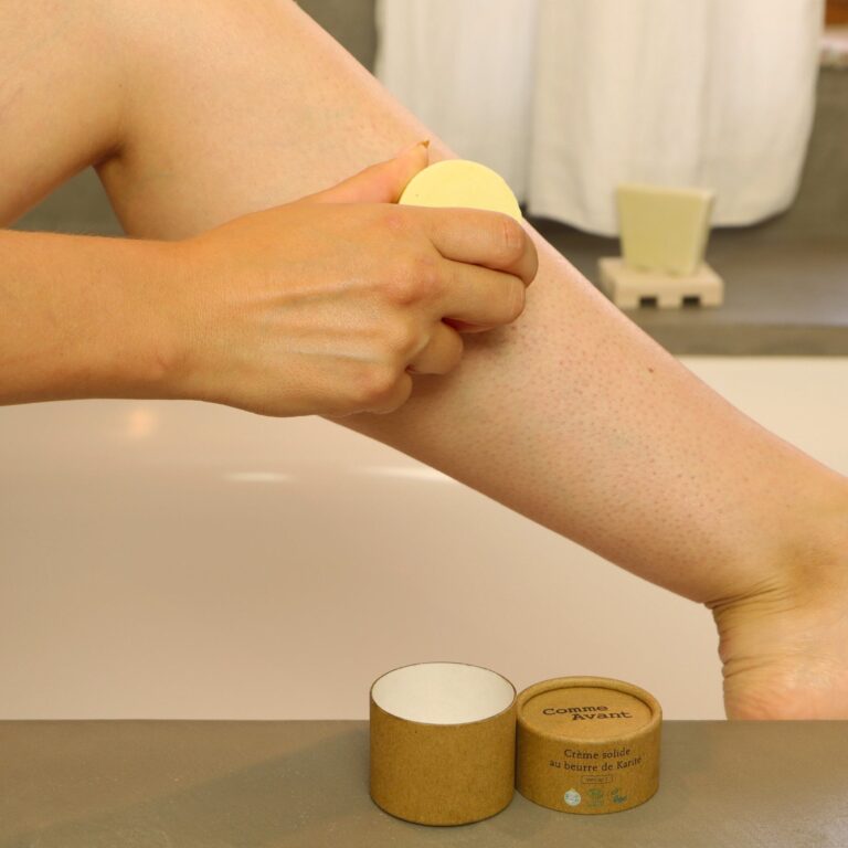Comme Avant - Crème solide au beurre de karité - Version 4 – 1 pain de crème - 300g