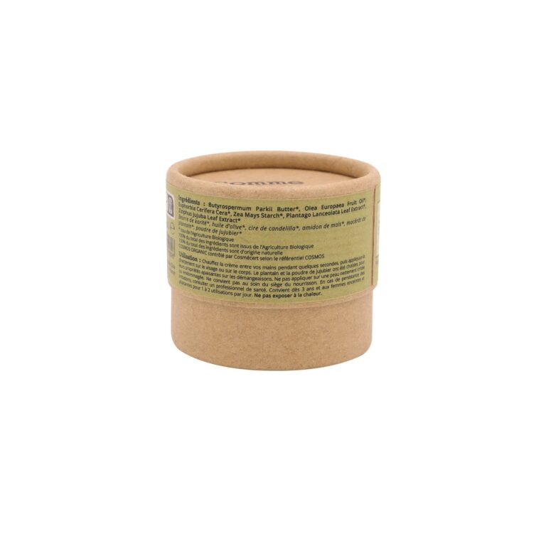 Comme Avant - Crème solide au macérât de plantain - Version 2 – 1 demi-pain de crème - 150g