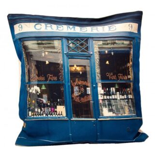 Maron Bouillie - Housse de coussin Cremerie