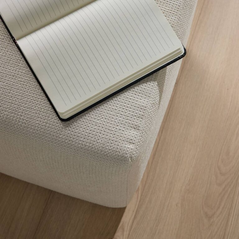 ESSENTIELS PAR CAMIF - Petit pouf tissu Otis