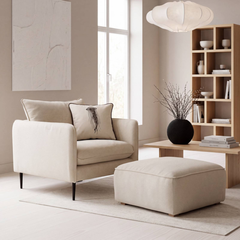 CAMIF SIGNATURE - Fauteuil tissu Oden