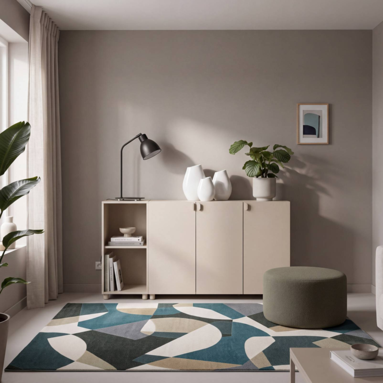 ESSENTIELS PAR CAMIF - Combinaison rangement 3 portes + 2 niches 156 cm Paloma