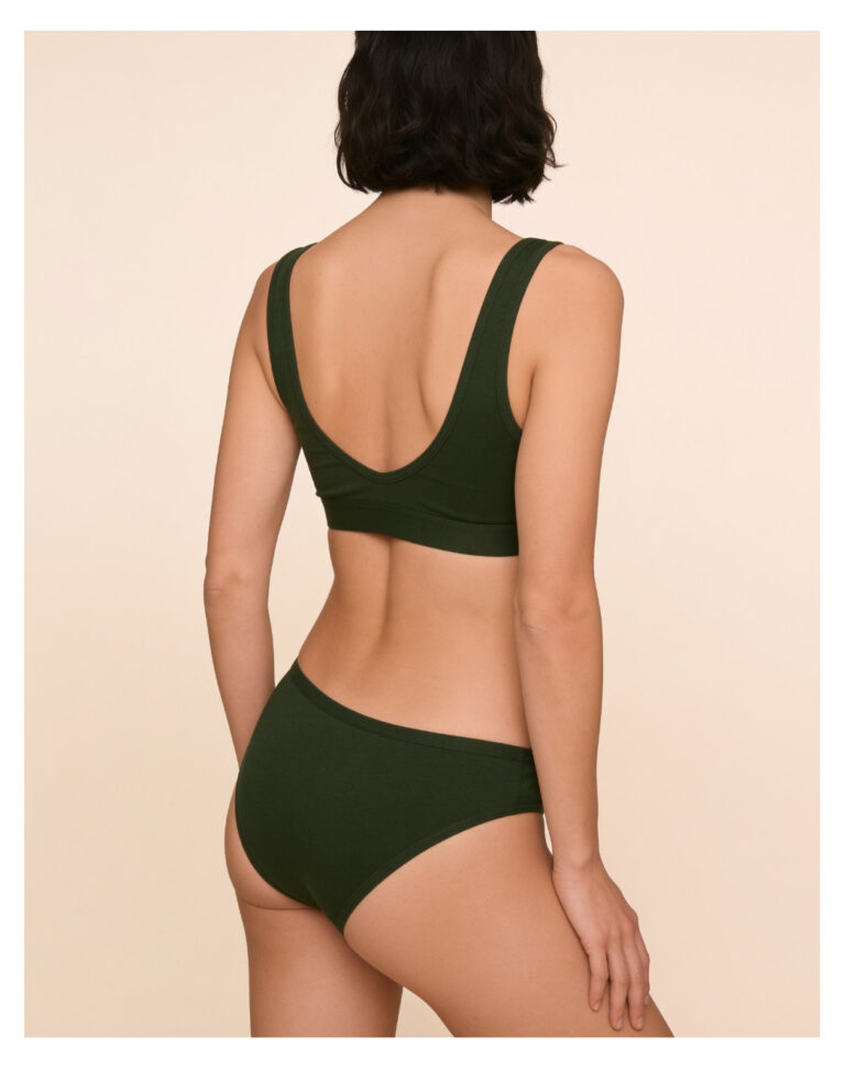Maison Lemahieu - Culotte en Coton BIO - Vert Fôret – 2XL