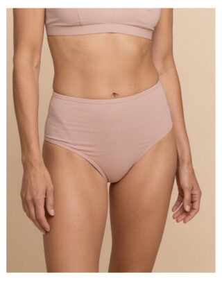 Maison Lemahieu - Culotte taille haute en Coton BIO – Rose Poudré