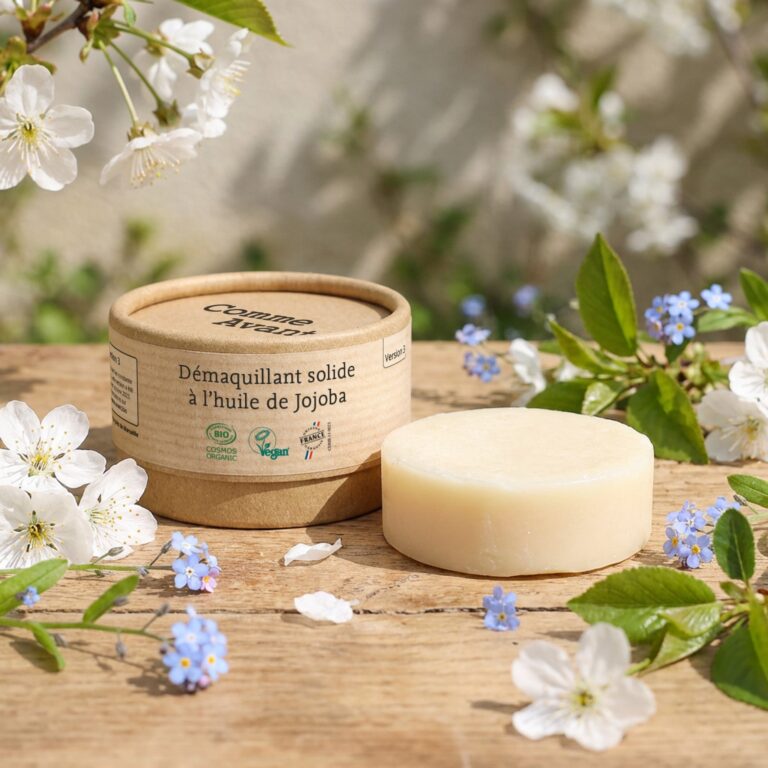 Comme Avant - Démaquillant solide à l'huile de jojoba - Version 3 – 1 pain de démaquillant - 240g