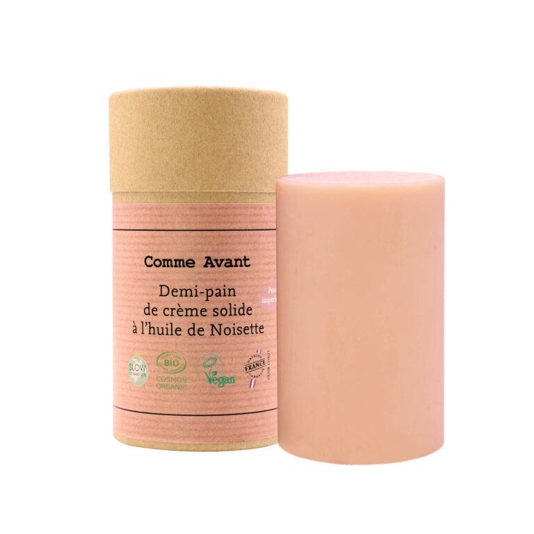 Comme Avant - Crème solide à l'huile de noisette - Version 2 – 1 crème - 50g
