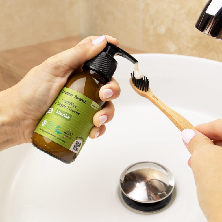 Comme Avant - Dentifrice en pâte à la menthe - Version 2 – 1 recharge de dentifrice - 180ml
