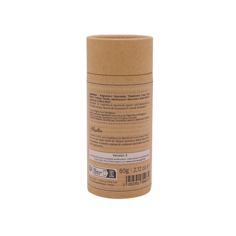 Comme Avant - Déodorant solide au beurre de cacao - Version 3 – Lot de 2 recharges