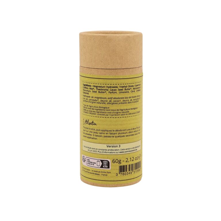 Comme Avant - Déodorant solide cédrat & bambou - Version 3 – Lot de 2 recharges