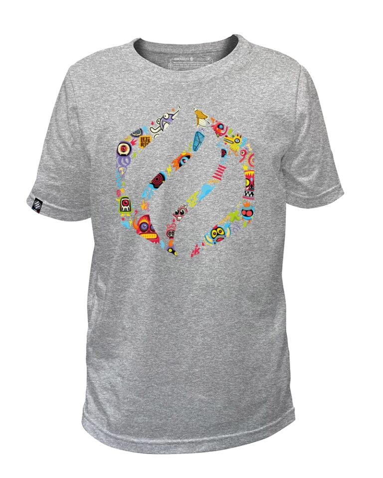 Adrenagliss - DOODLE - TEE SHIRT ENFANT FABRIQUÉ EN FRANCE EN COTON BIO – kaki