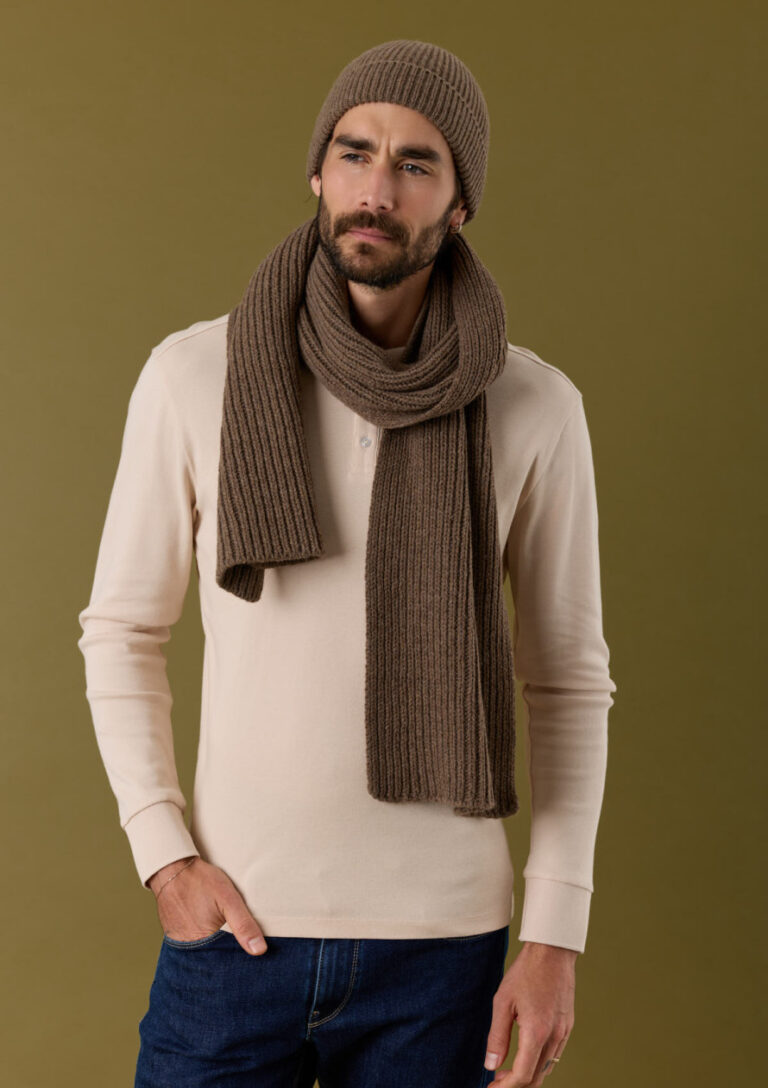 Montlimart - ECHARPE CHANTERELLE MARRON