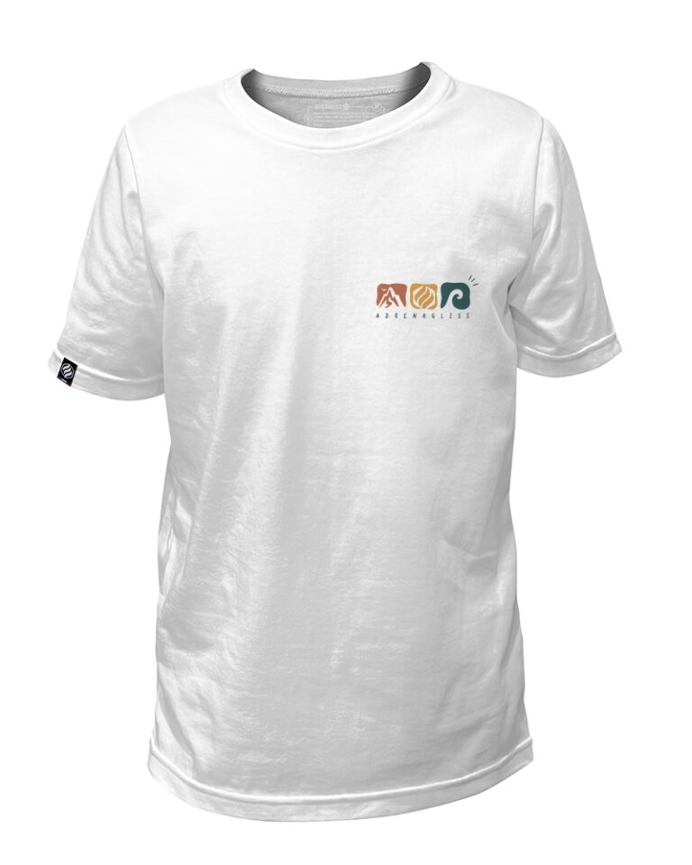 Adrenagliss - ELEMENTAIRE - TEE SHIRT ENFANT FABRIQUÉ EN FRANCE EN COTON BIO – Gris chiné