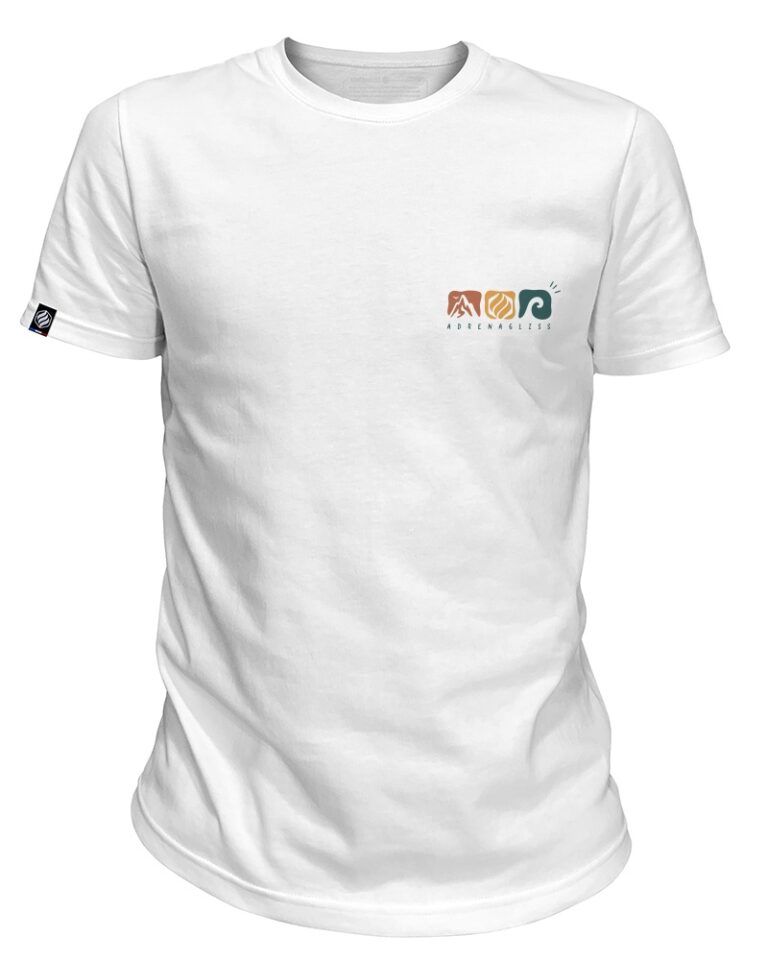 Adrenagliss - ELEMENTAIRE - TEE SHIRT MANCHES COURTES HOMME FABRIQUÉ EN FRANCE EN COTON BIO – Gris chiné