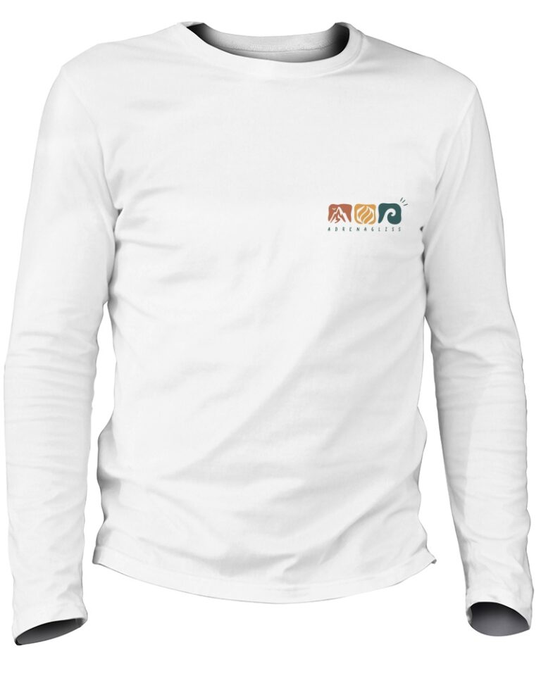 Adrenagliss - ELEMENTAIRE - TEE SHIRT MANCHES LONGUES HOMME FABRIQUÉ EN FRANCE EN COTON BIO – Gris chiné