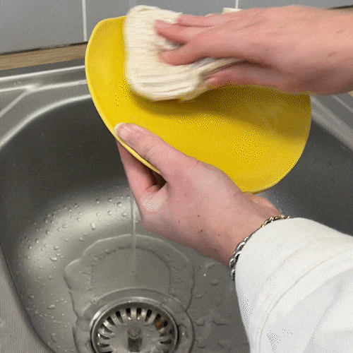 Comme Avant - Éponge lavable en loofah et coton - Version 1