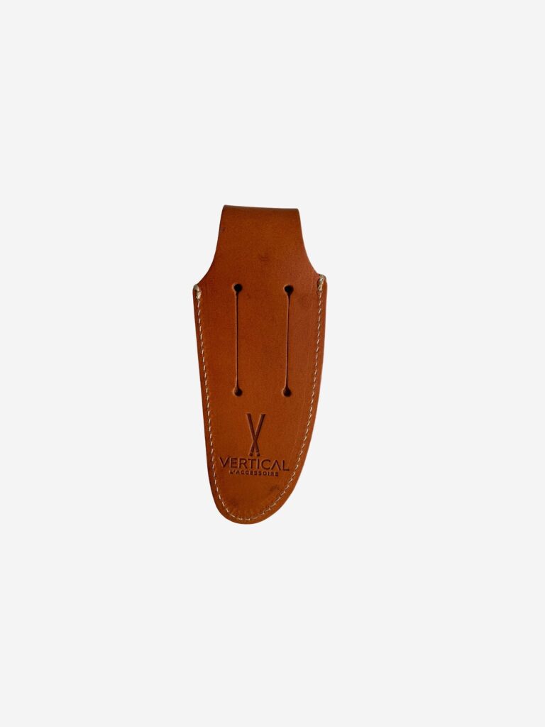 Pierrot - Etui à couteau Cognac Pierrot x Vertical