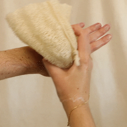 Comme Avant - Fleur de douche en Loofah - Version 1