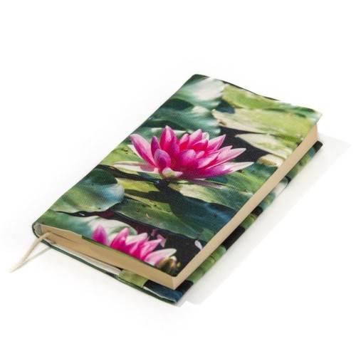 MARON BOUILLIE - Couvre livre Fleurs - Nénuphar
