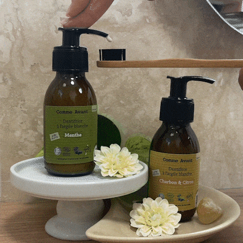 Comme Avant - Dentifrice en pâte à la menthe - Version 2 – 1 recharge de dentifrice - 180ml