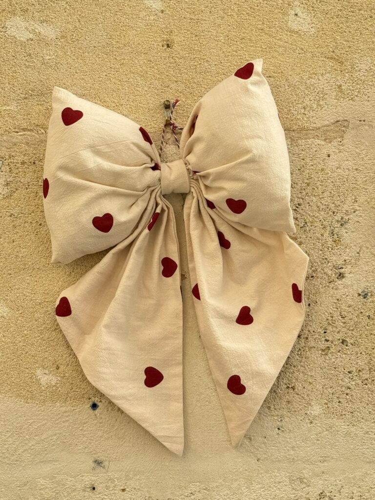Maison Mallow - Grand Nœud de Noël Made in France – Carreaux Verts
