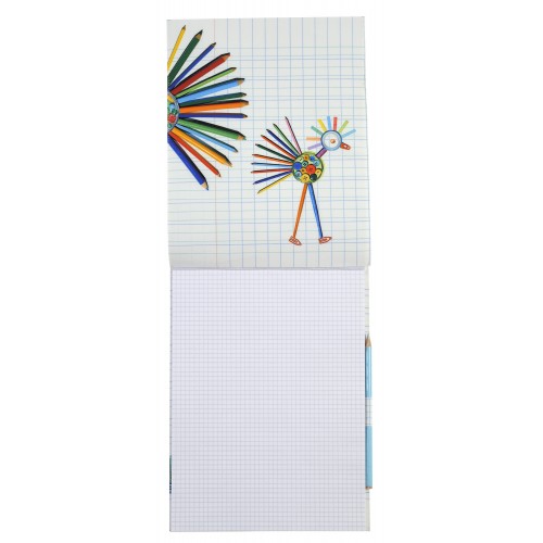 MARON BOUILLIE - Housse de Bloc note La Bricole Multicolore – A4