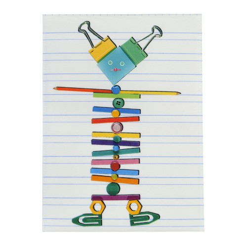 MARON BOUILLIE - Housse de Bloc note La Bricole Multicolore – A4