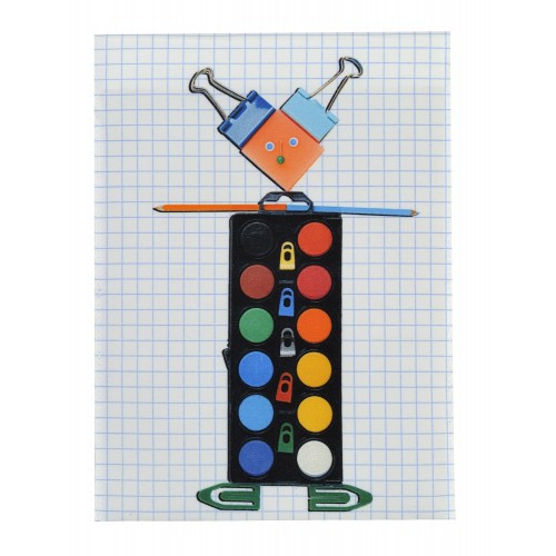 MARON BOUILLIE - Housse de Bloc note La Bricole Multicolore – A4