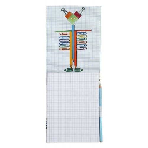 MARON BOUILLIE - Housse de Bloc note La Bricole Multicolore – A4