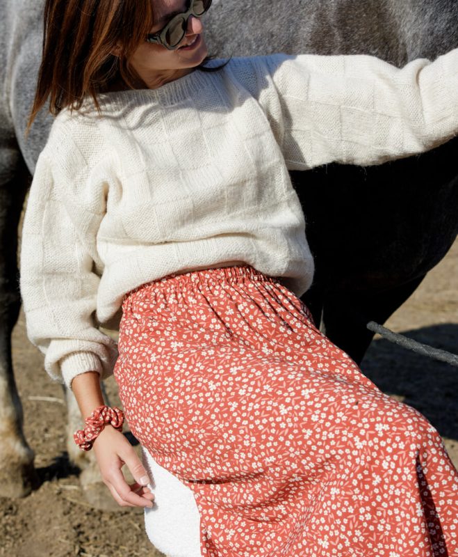April & C. - Jupe Lola - Terracotta – xl