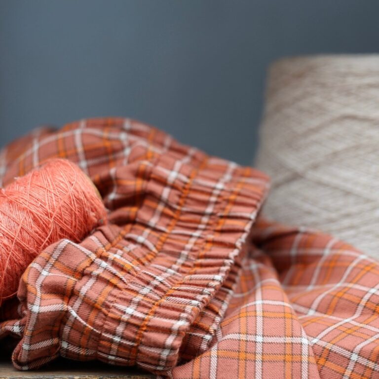 Quintessence - Jupe Tao — Tartan écureuil – XXXL